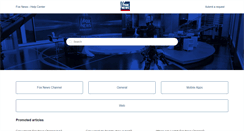 Desktop Screenshot of help.foxnews.com