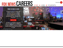 Tablet Screenshot of careers.foxnews.com